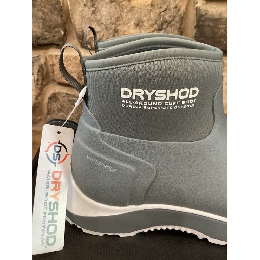 Dryshod Evalusion All-Around Cuff Ankle Boots Women Size 8 Grey White EVA-WC-DGY - Picture 6 of 8